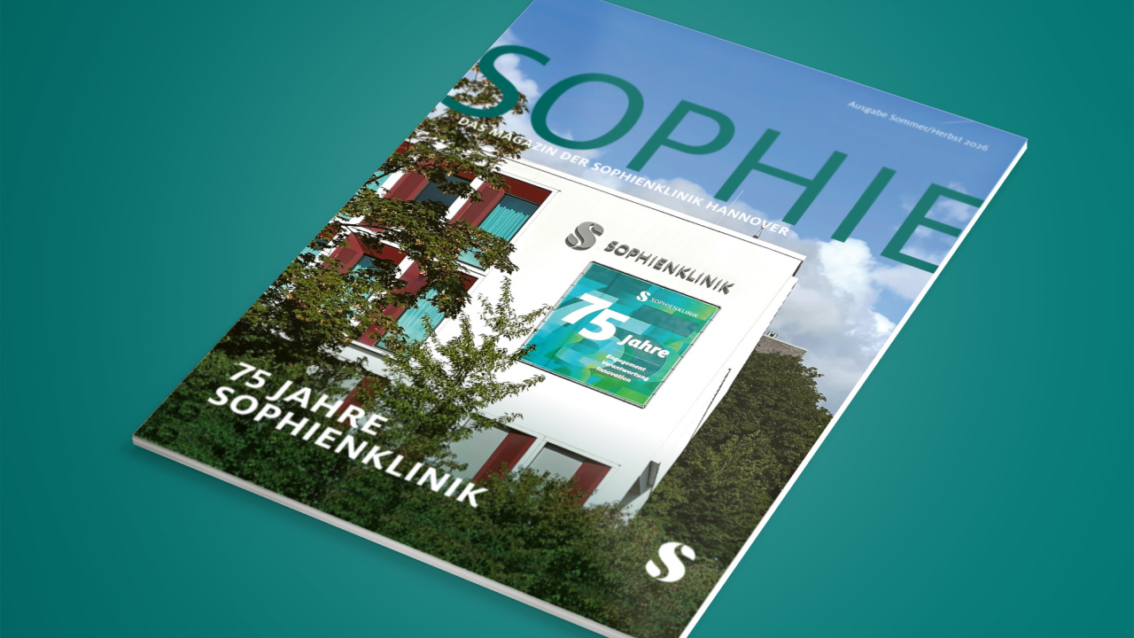 Die Sommer/Herbst-Ausgabe unseres Klinikmagazins SOPHIE ist draußen!
