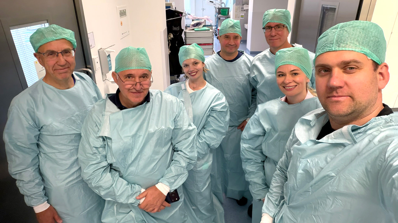 Pionier der Transplantationsmedizin Prof. Dr. Borys Todurov bei uns zu Gast