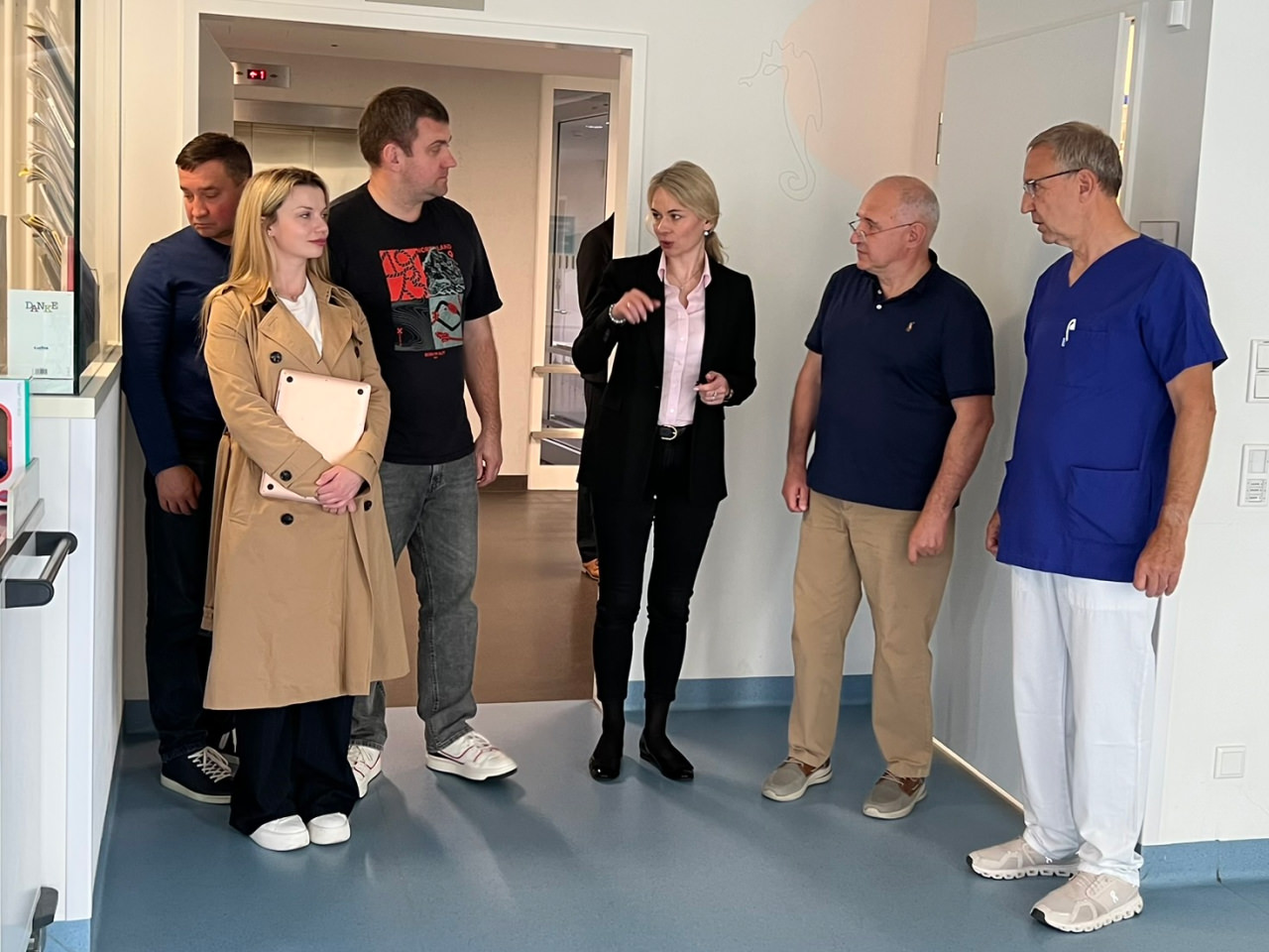 Prof. Tudorov aus der Ukraine zu Gast in der Sophienklinik
